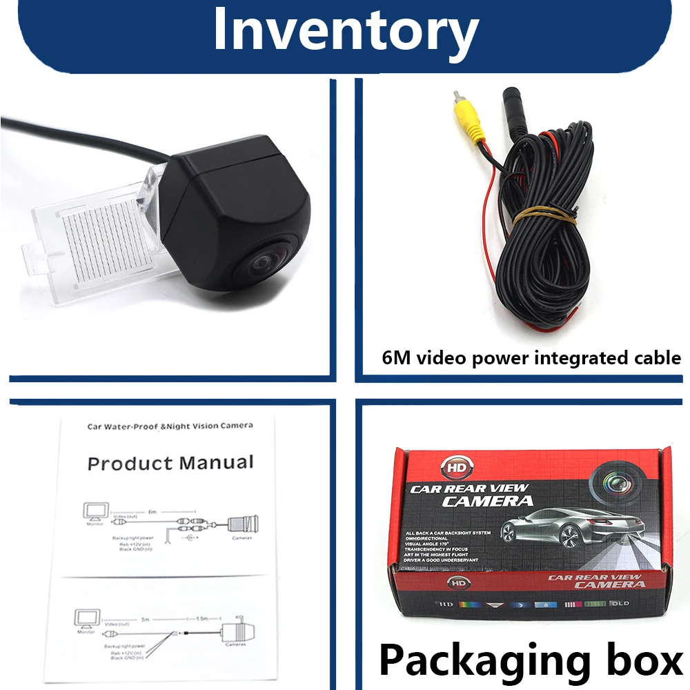 AHD 1080P Parking Backup Reverse Rear view Camera  for Citroen C-Quatre C Quatre C5 C6 C8 DS3 DS4 DS5 DS6 DS 3 5 6 5LS 6WR