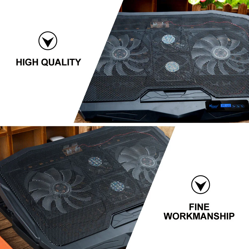 

Охлаждающая стойка для радиатора ноутбука, бесшумная портативная подставка, материалы высокого качества, прочная, высокая несущая способность