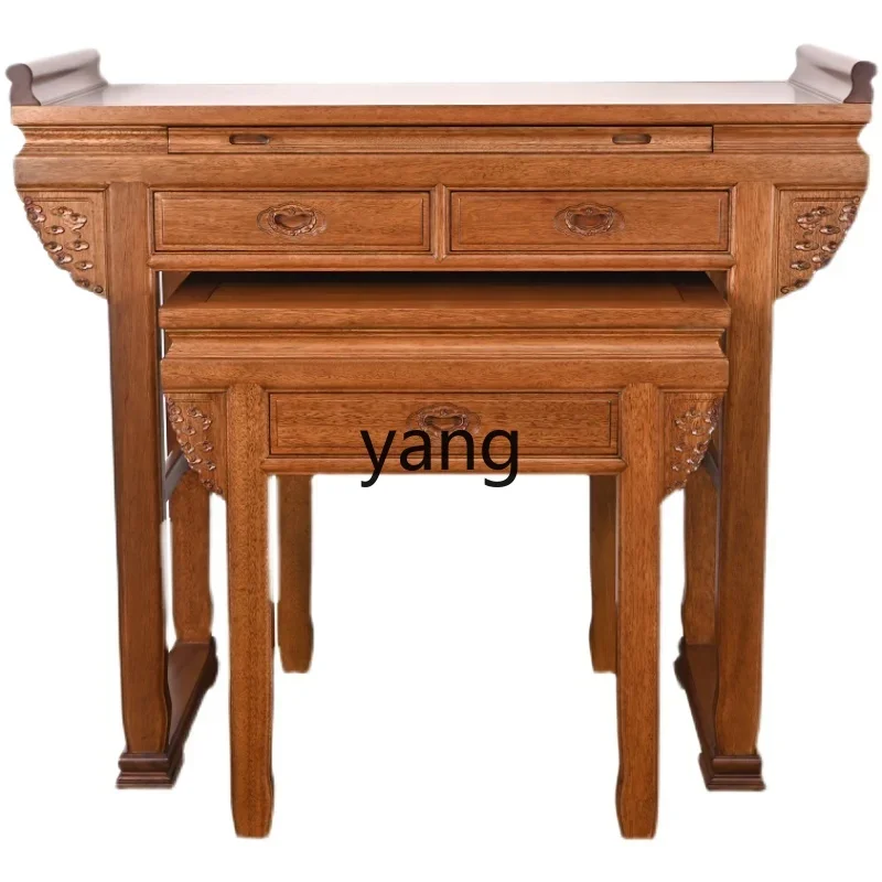 CCL solid wood table household economical simple small Buddha table