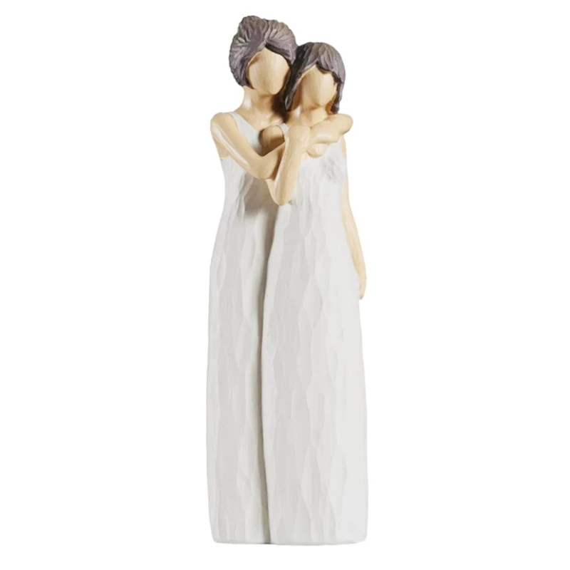 

Mother And Daughter Figurines Mother Daughter Hugging Figurine Statues Mother Daughter Gifts, Home Bedroom Decor