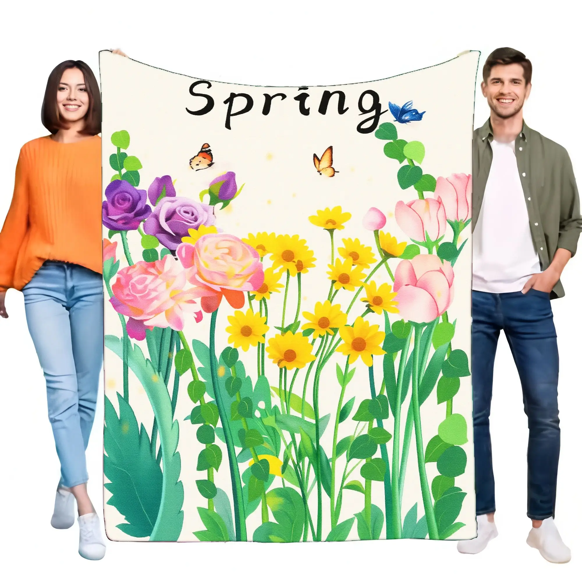 Spring Floral Blank… - image