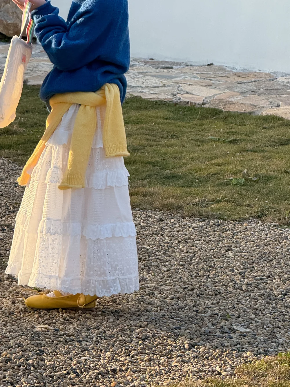 Autumn Girls Clothes Lace Skirts 2025 Korean New Baby Girl Skirts Children\'s Loose Long Cake Skirts