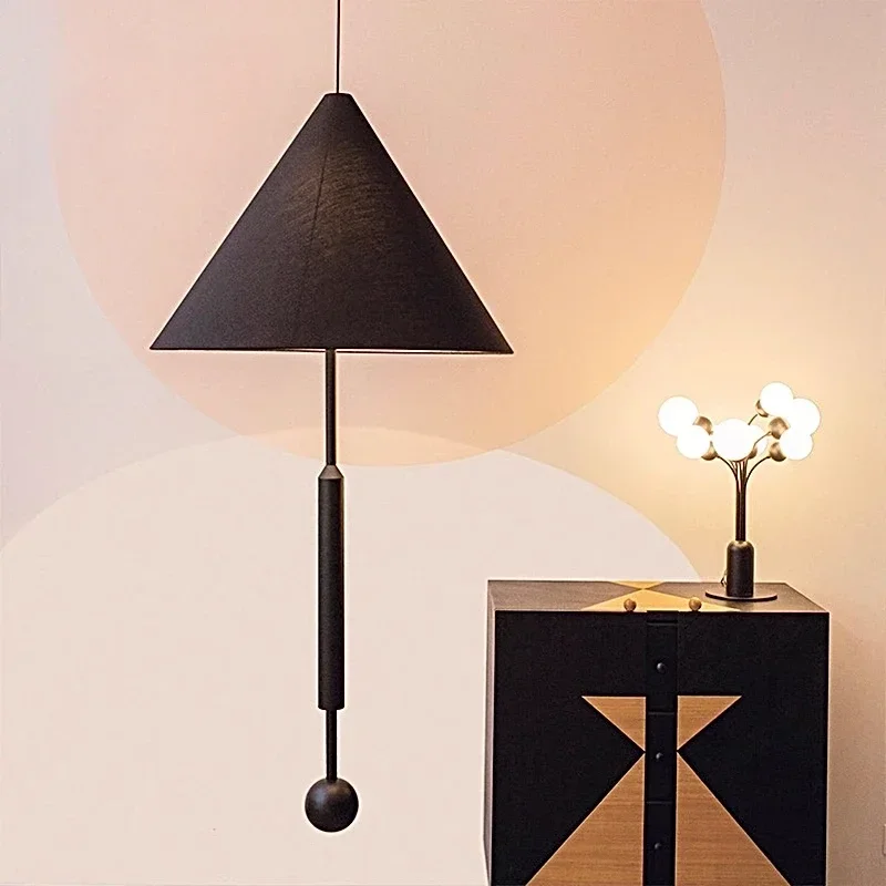 

Creative personality art colorful umbrella chandelier modern