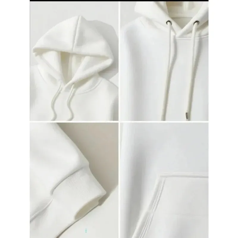 Fashionable hooded top with trendy anime illustrations, oversized design, and star print, featuring American style long sleeves