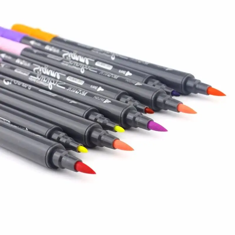 

12/24 Fineliner Marker Drawing pen Water Soluble Mark Pens Sketching Painting Fine Liner For school Writing Supplies