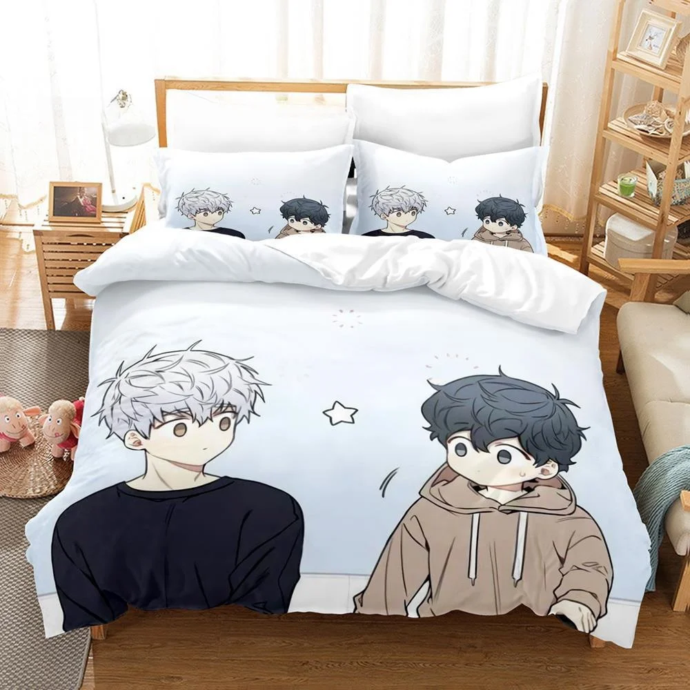 New Cherry Blossoms After Winter Bedding Set Single Twin Full Queen King Size Bed Set Adult Kid Bedroom Duvet Cover Sets Anime 5