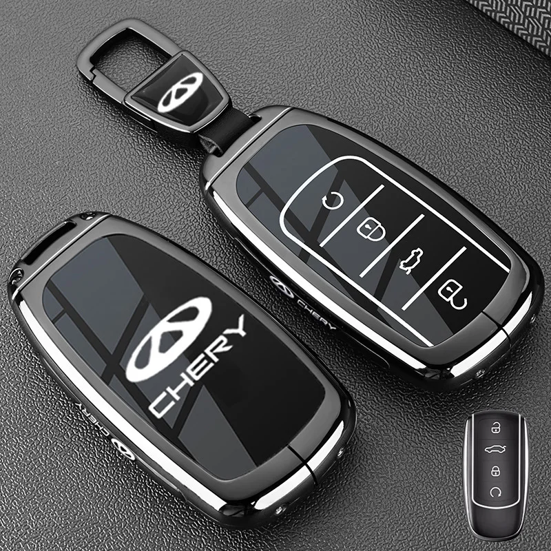 Auto-Schlüsselhülle aus Zinklegierung und TPU für Chery Jaecoo Tigo 7 8 Pro Max Omoda Tigo7 8 PlusJ6 J7plus J8 C5 5 Phev Premium – Detail 5
