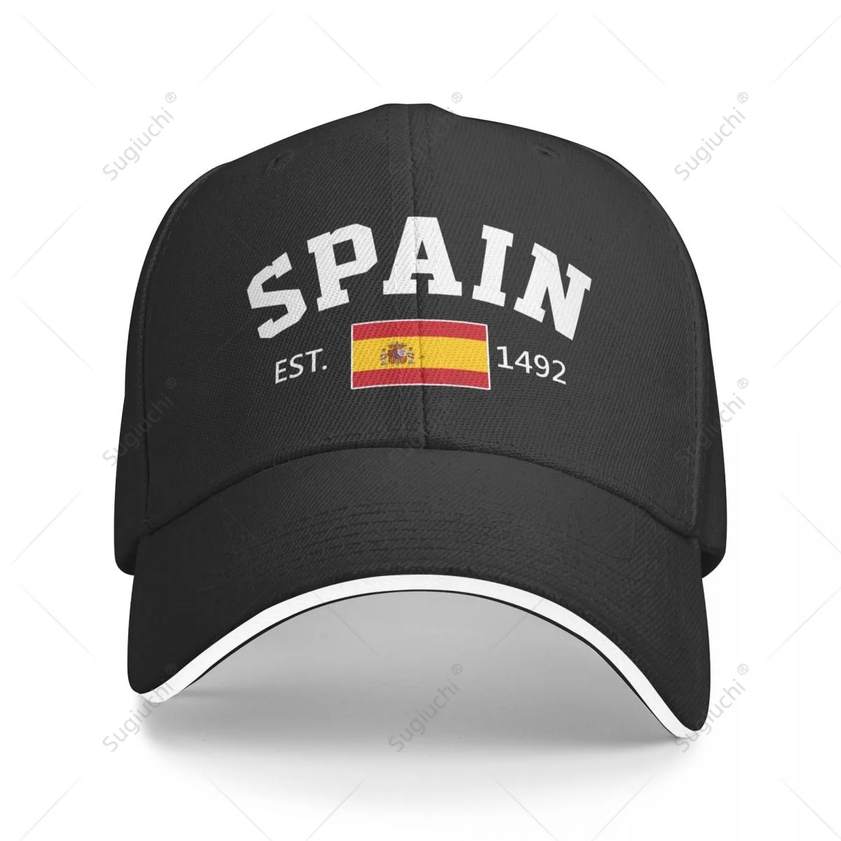 Baseball Cap SPAIN EST.1492 Independence Day Men Women Unisex Hip Hop Sandwich Caps Snapback Golf Hat Fishing