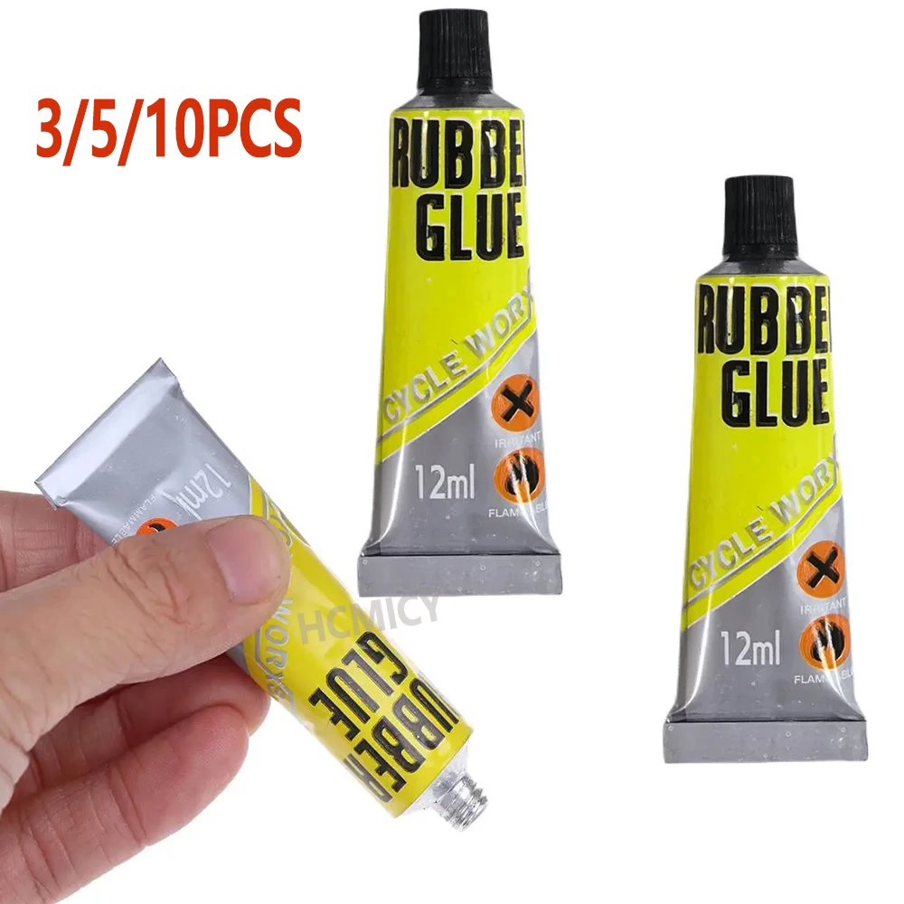 

3/5/10pcs Car Motorcycle Bicycle Tire Repairing Glue Inner Tube Puncture Repair Glue Agent Emergency Portable Car Tyre Glue
