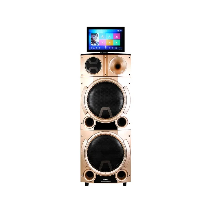 

15 Inch Touch Screen Speaker Portable Speaker Subwoofer Rechargeable Wireless Speaker