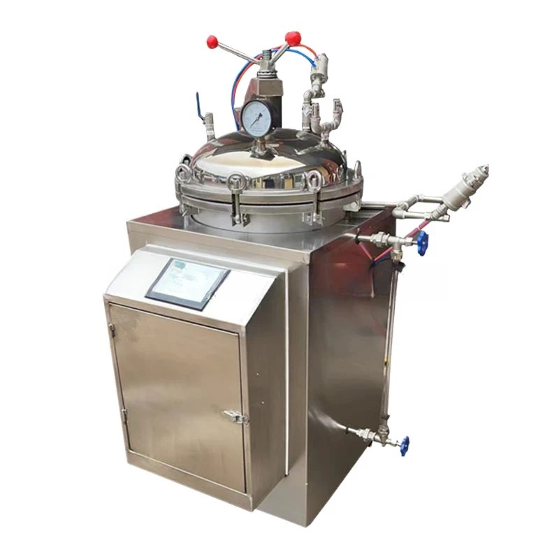 High pressure and high temperature sterilization pot, food automatic sterilization, back pressure water bath sterilization pot y