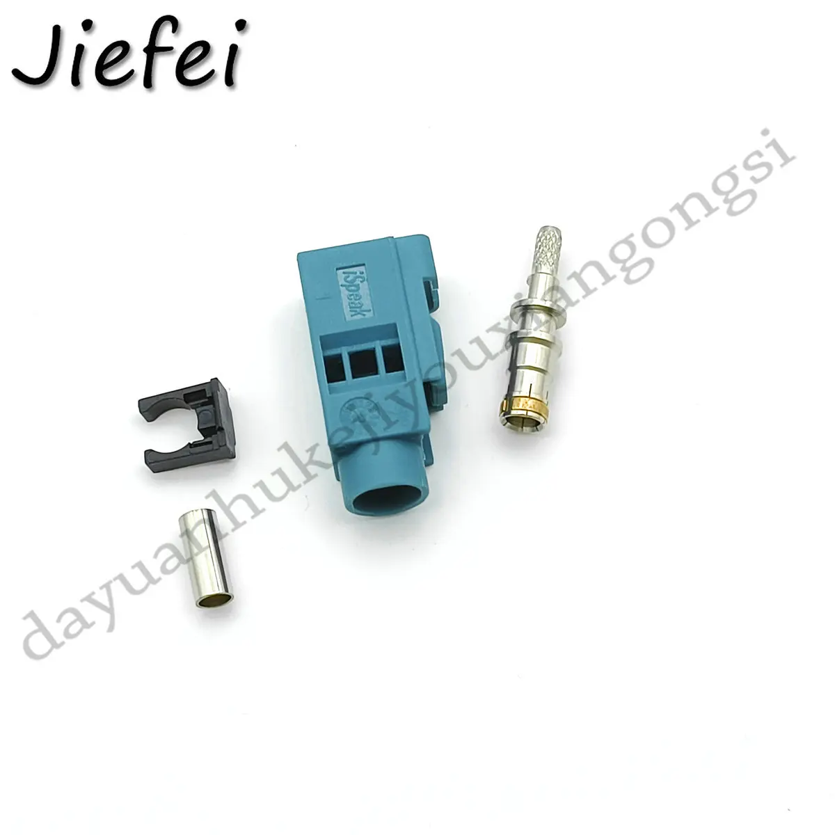 Imagem -04 - Conector Coaxial rf para Cabo Macho e Fêmea Plug Crimp Adaptador Coaxial Rg174 Rg316 Lmr100 100300 Pcs