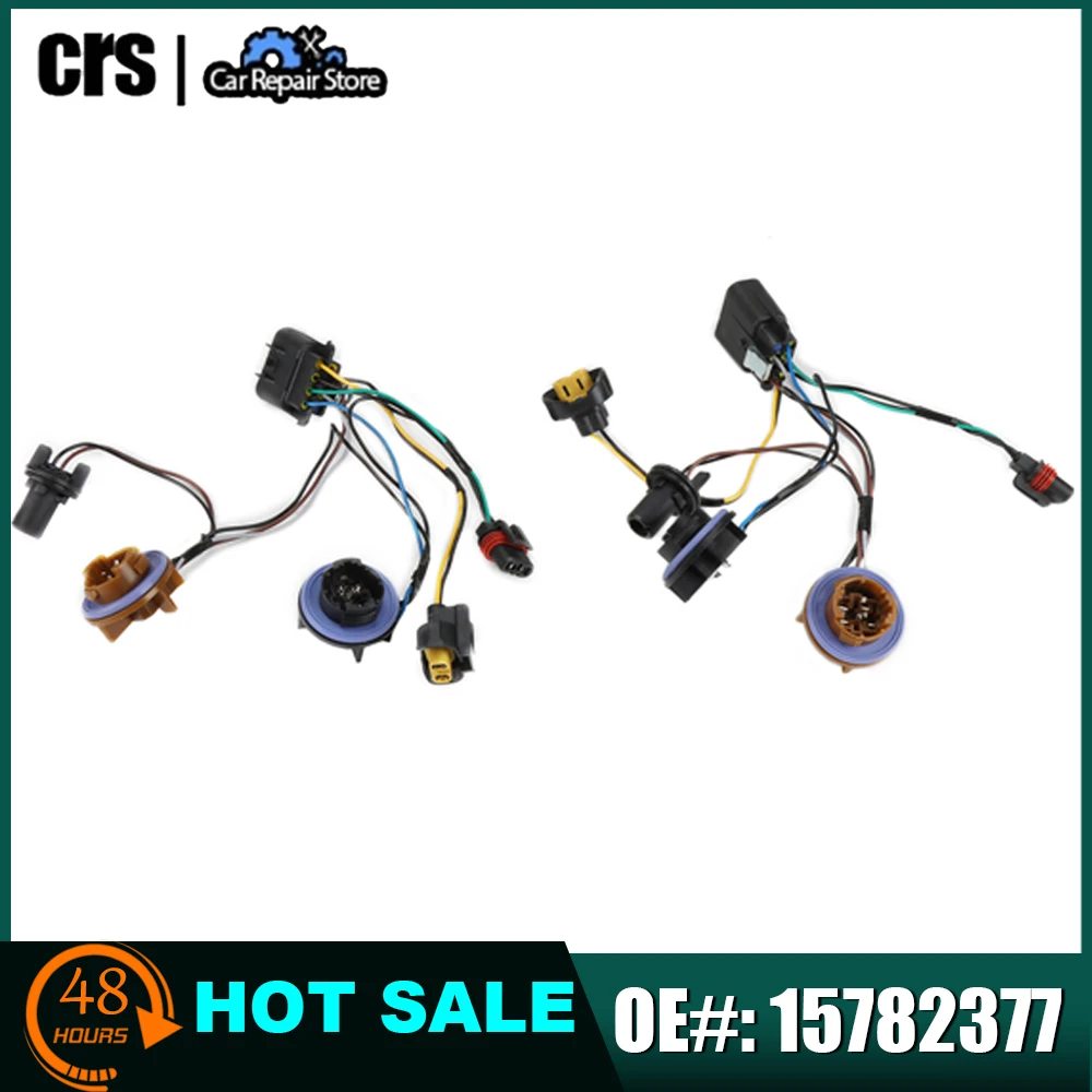 

​Headlight Wiring HeadLamp Harness 15782377 For Chevrolet Suburban 1500 2500 2007-2014 Tahoe 2007-2014 Avalanche 2007-2013 Car