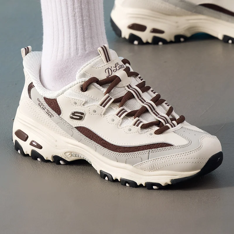 Skechers Women's Shoes Original Lightweight Fashionable Wear-Resistant Non-Slip New Fitness Training Outdoor Sports Casual Shoes 150537-Owbr-2