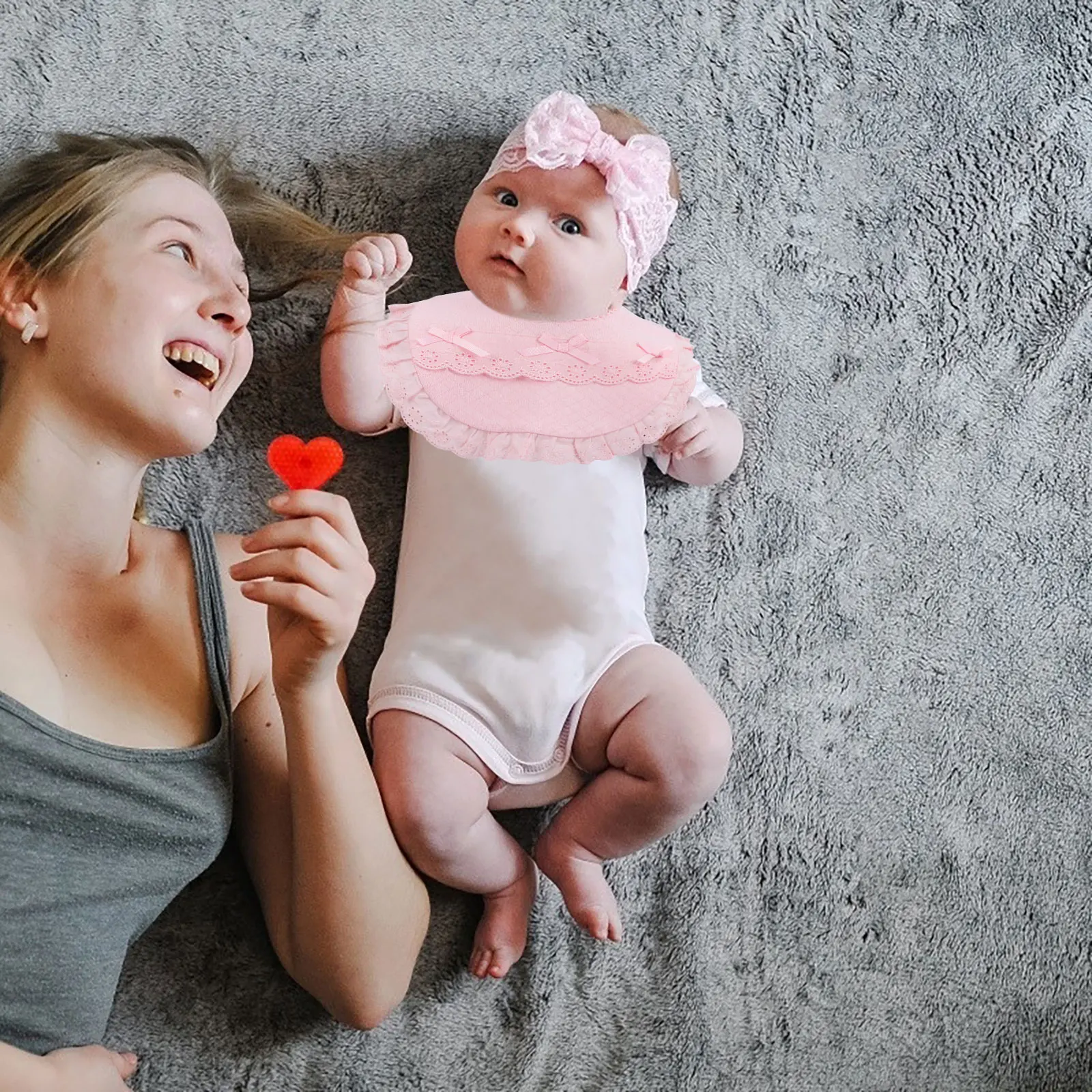 

2 шт. многоразовые хлопковые детские нагрудники для кормления младенцев, слюнявчики для новорожденных девочек, удобные дышащие нагрудники для кормления детей