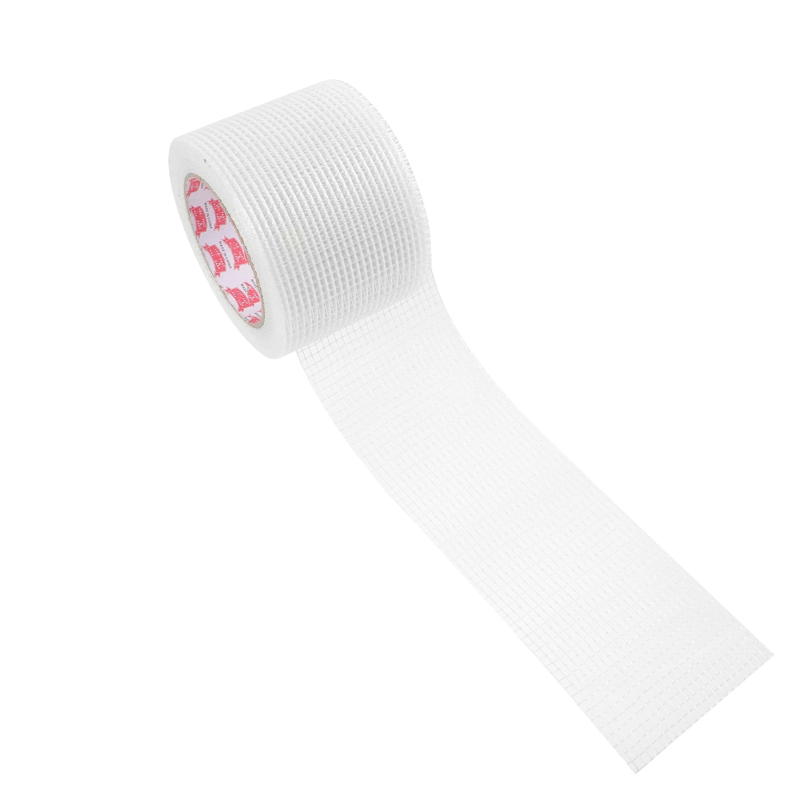 

Fiberglass Cloth Non Adhesive Crack Repair Tape Flexible Durable Wall Joint Reinforcement Fabric Tape for Hole Patch Repair