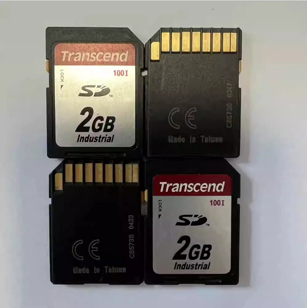 5 PCS Original Transcend SD 1G 2G MLC SLC Industrial Grade Memory Card TS2G 80I CNC Machining Center SD Card