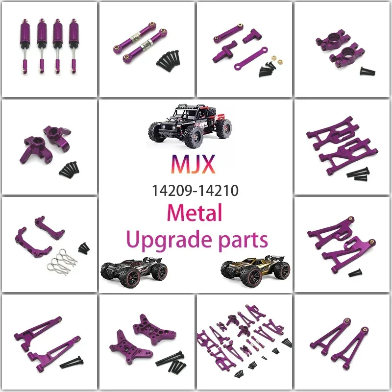 MJX Hyper Go 1/14 14209 14210 Mando A Distancia, Accesorios Para Coche, Brazo Oscilante De Metal, Juego De Actualización Copa