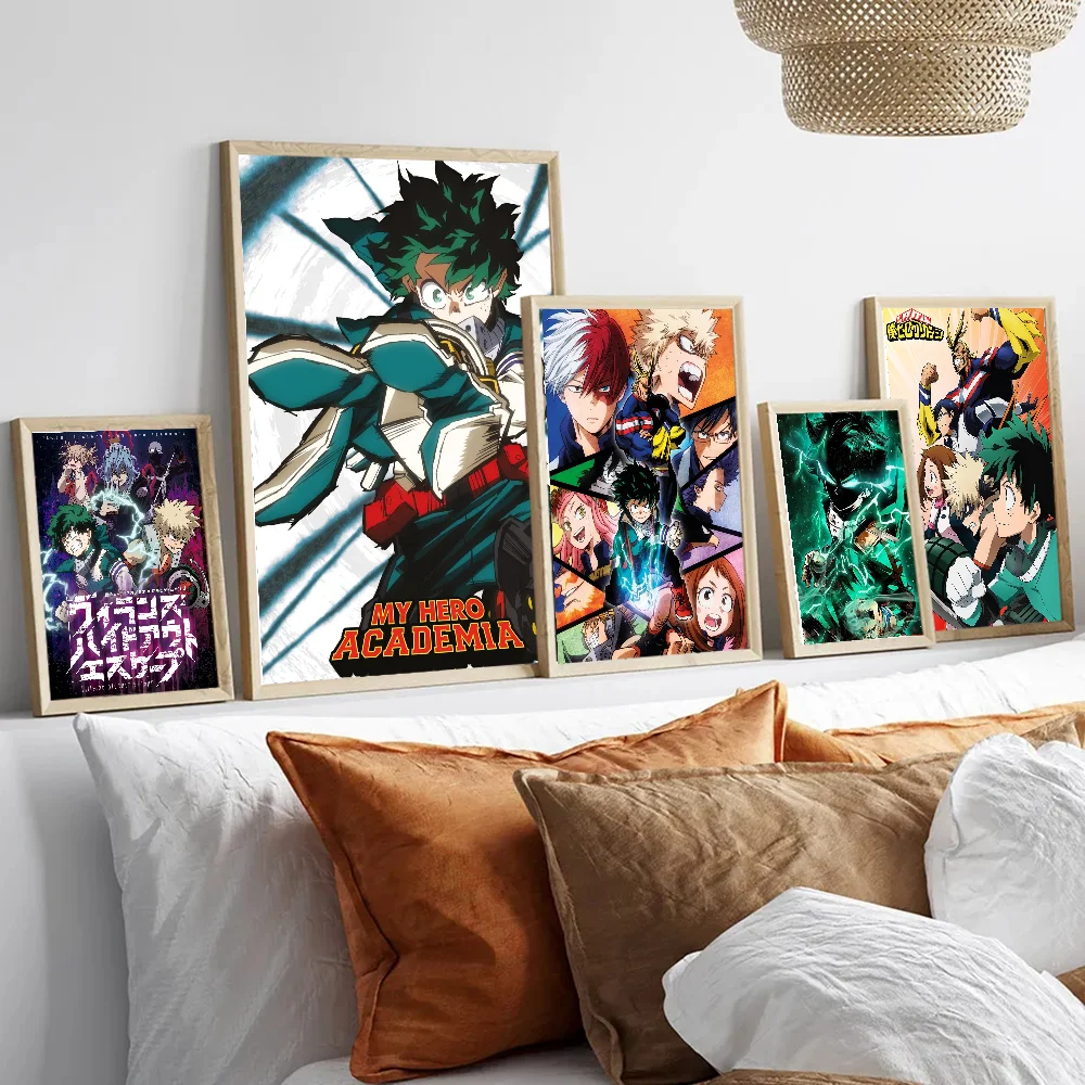 Boku No Hero Academia Aizawa Classic Movie Posters HD Quality Poster Wall Art Painting Study Nordic Home Decor