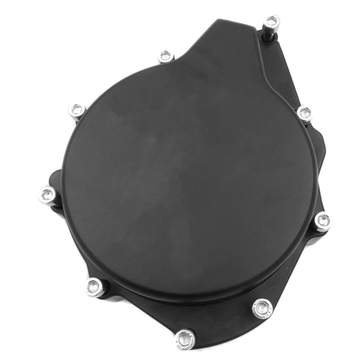 

For Suzuki Hayabusa Gsxr1300 1998 1999 2000 2001 - 2012 Black Left Side Chromed Crankcase Engine Stator Cover See Through