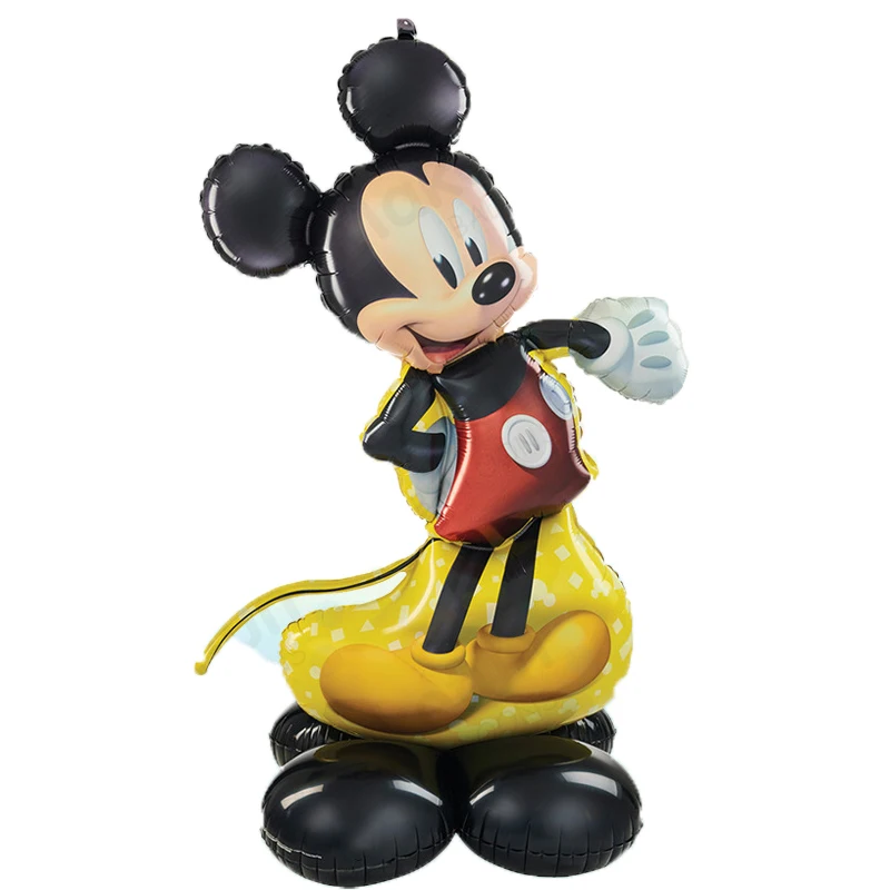 Mickey Maus Geburtstag Dekoration Kinder Luftballons Einweg Geschirr Banner Tassen Anhänger Baby Dusche Liefert Kind Geschenk