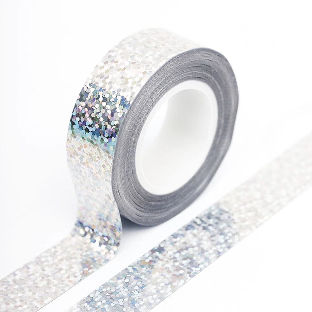 

8pcs 8 Rolls Adhesive Diy Gift High Viscosity Gift Cloth Tape Adhesive Tape Craft Stationery Decoration High Viscosity Bands