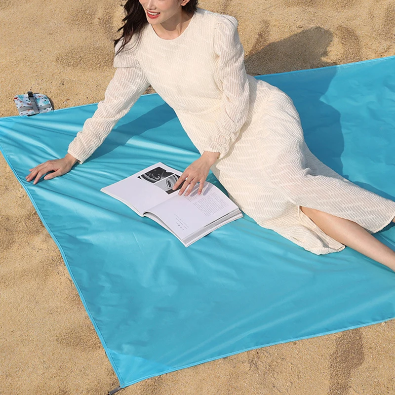 

Folding Moisture-Proof Picnic Mat Pocket Size Outdoor Portable Beach Blanket Thicken Sand Proof Camping Equipment Supplies