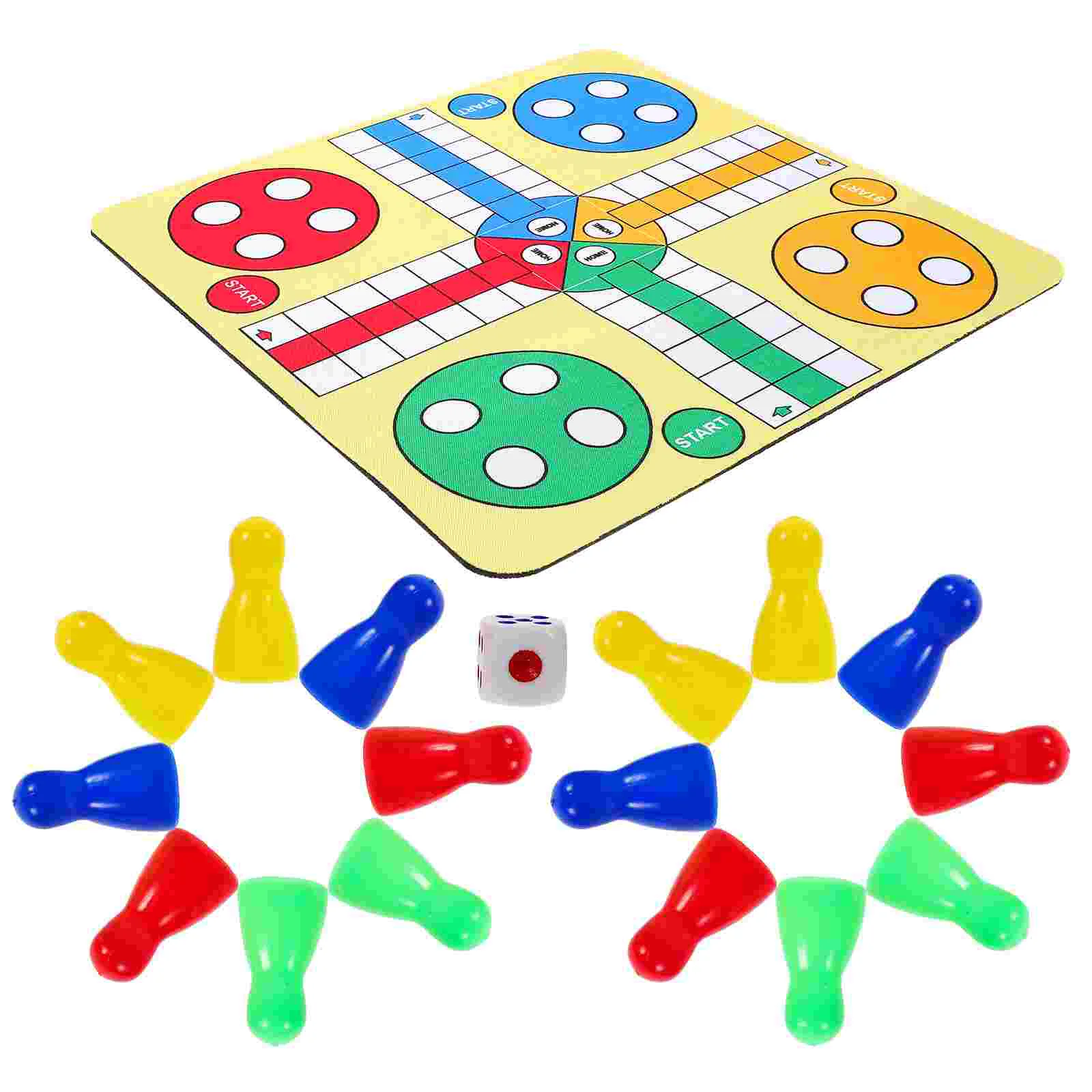 

Ludo Chess Set Portable Toys Funny Flying Board Chessboard Flight Game Interesting Playthings