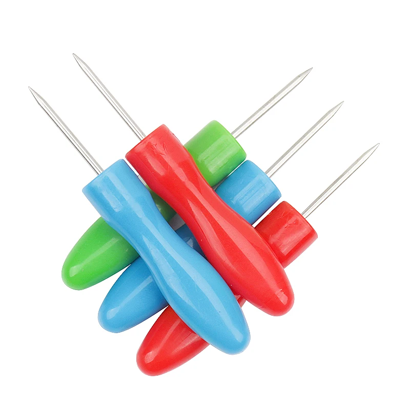 Mini Colorful Small Awl Handle Plastic Awl Pick Needle Thousand Piece Blunt Head Awl Handmade DIY Clay Tool Wholesale