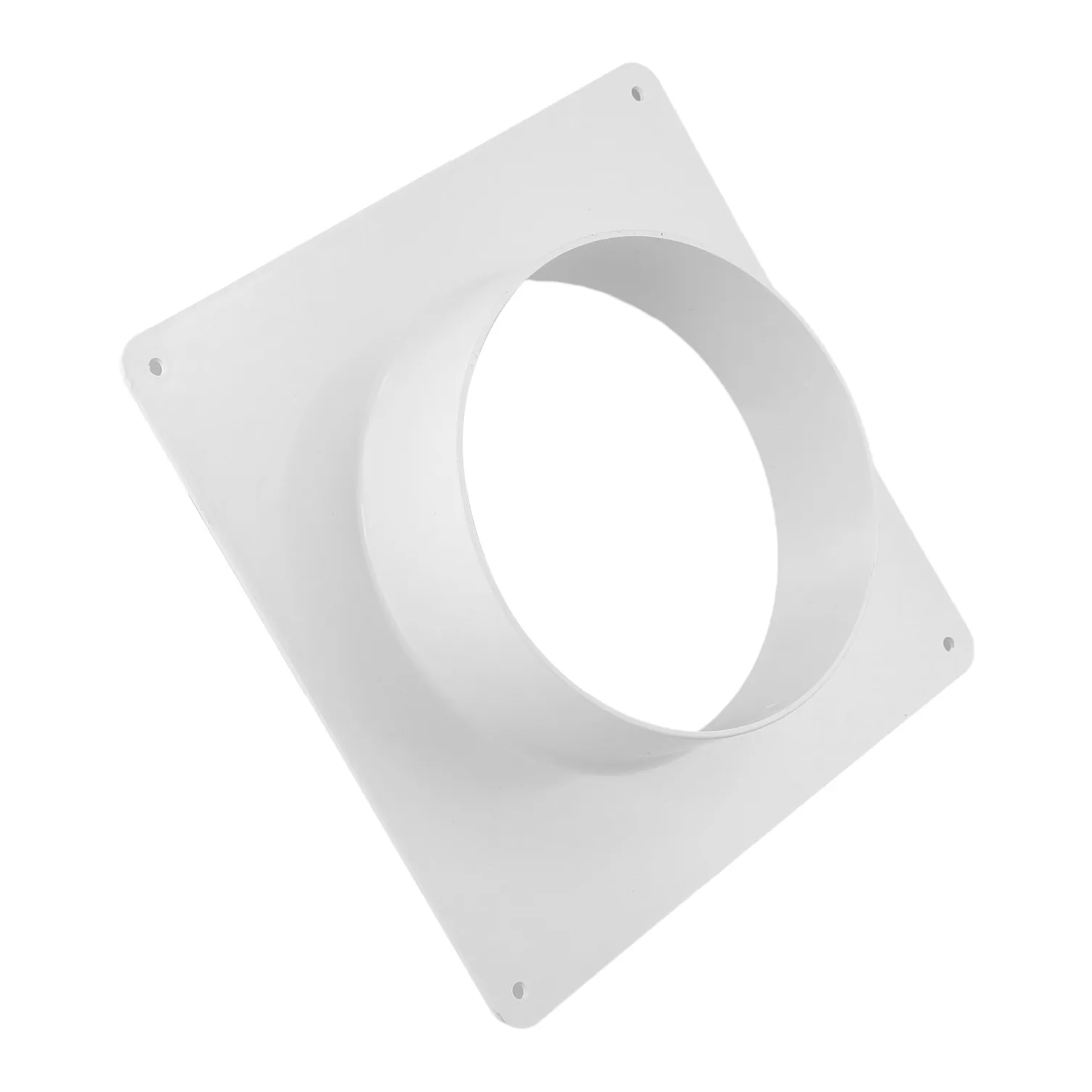Plastic Air Vent Duct Connector Flange for HVAC Ducting Systems Suitable for Connecting Kitchen Exhaust and Bathroom Vent Fans