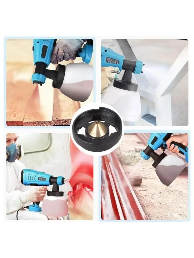 

652F 2Pcs Professional Paint Guns Accessories Paint Sprayer Nozzle 1.8mm 2.6mm Tips