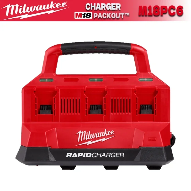 MILWAUKEE M12 M18 Multi-Voltage Charger C12C Battery Charger M12-18C M12-18FC M18PC6 M12-18C3 Rapid Charge Milwaukee Charger