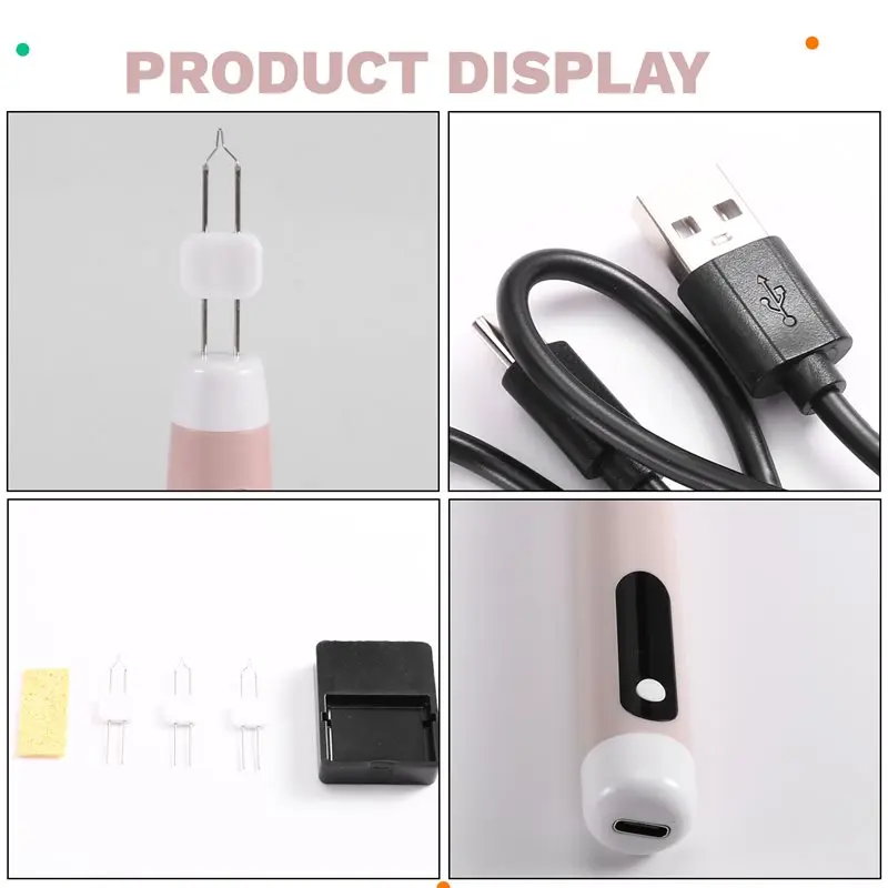 

【THANKSGIVING DAY】Burning Pen 5V USB Soldering Iron Pen 1100Mah Fast Heating Wax Burner Pencil Portable Wire Repair Tool Recharg