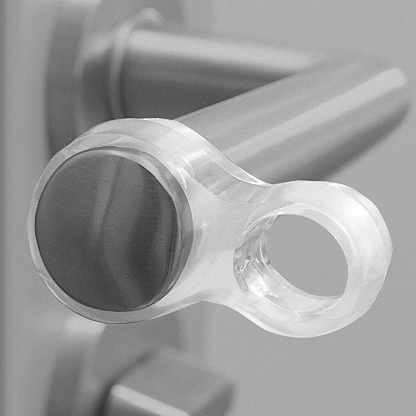 

10 pcs Transparent Handle Protector Rings For Wall Protection Bumper Bedroom Hotel Use Door Knob Cushion Pvc Door Stop Ring