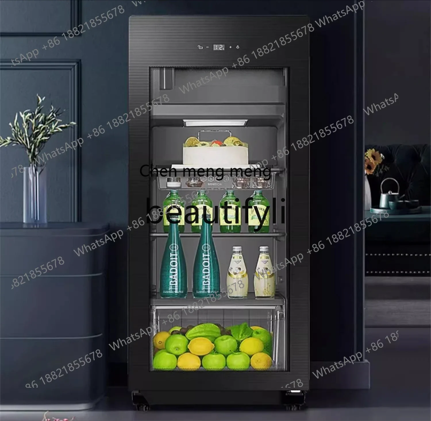

New arrive Ice bar, wine cabinet office refrigerator freezer silent energy-saving red wine tea, refrigerated fresh-keeping cabin