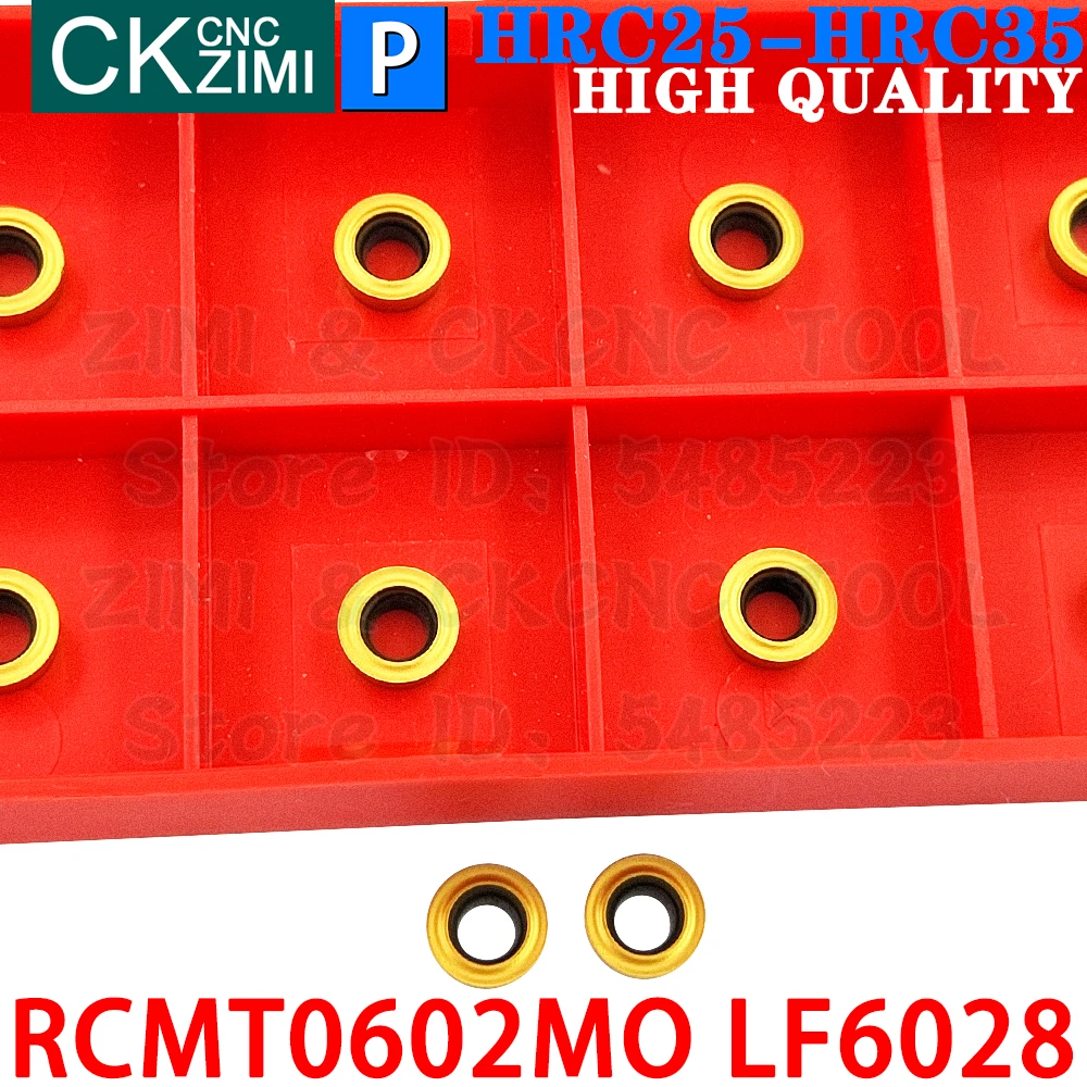 RCMT0602MO LF6028 RCMT 0602 MO R3 Carbide Insert External Turning Inserts Tools CNC Mechanical metal lathe milling cutting tools