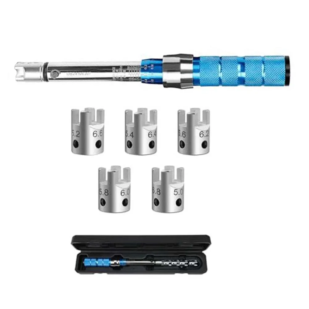 

Spoke Torque Wrench Steel Torque Wrench Set 2-10 NM Spoke Tightening Torque Tool Precise Torque Spanner For Motorcycle