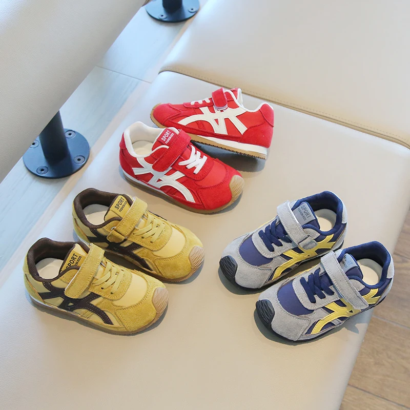 

Children's Sneakers Boys Lightweight Breathable Comfort Sport Running Shoes Girls Soft Bottom Kids Casual Shoes Student Shoes
