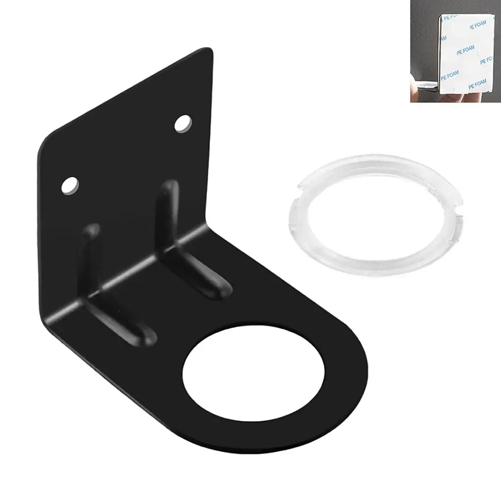 

Strong Bearing Thicken Household Stainless Steel with Reducing Ring Matel Hook Shampoo Organizer Bottle Holder Shower Rack