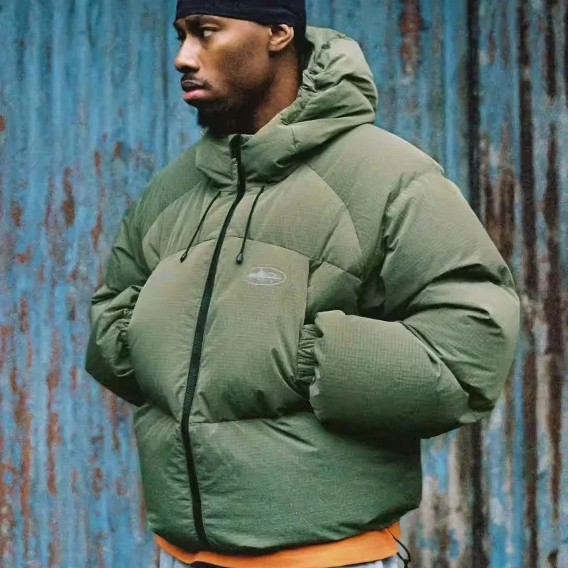 

Модный хлопковый тюнер с капюшоном и принтом «Остров дьявола» 2025, теплый, модный, повседневный, американский, длинный све, обычная длина