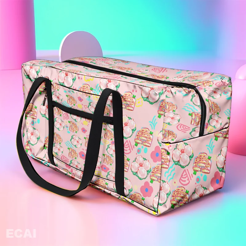 

Изготовленная на заказ портативная полиэстеровая сумка для спортзала, тенниса, спортивная кожаная спортивная сумка, водонепроницаемая дорожная дорожная сумка