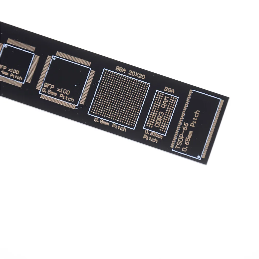 15cm Multifunctional PCB Ruler Measuring Tool Resistor Capacitor Chip IC SMD