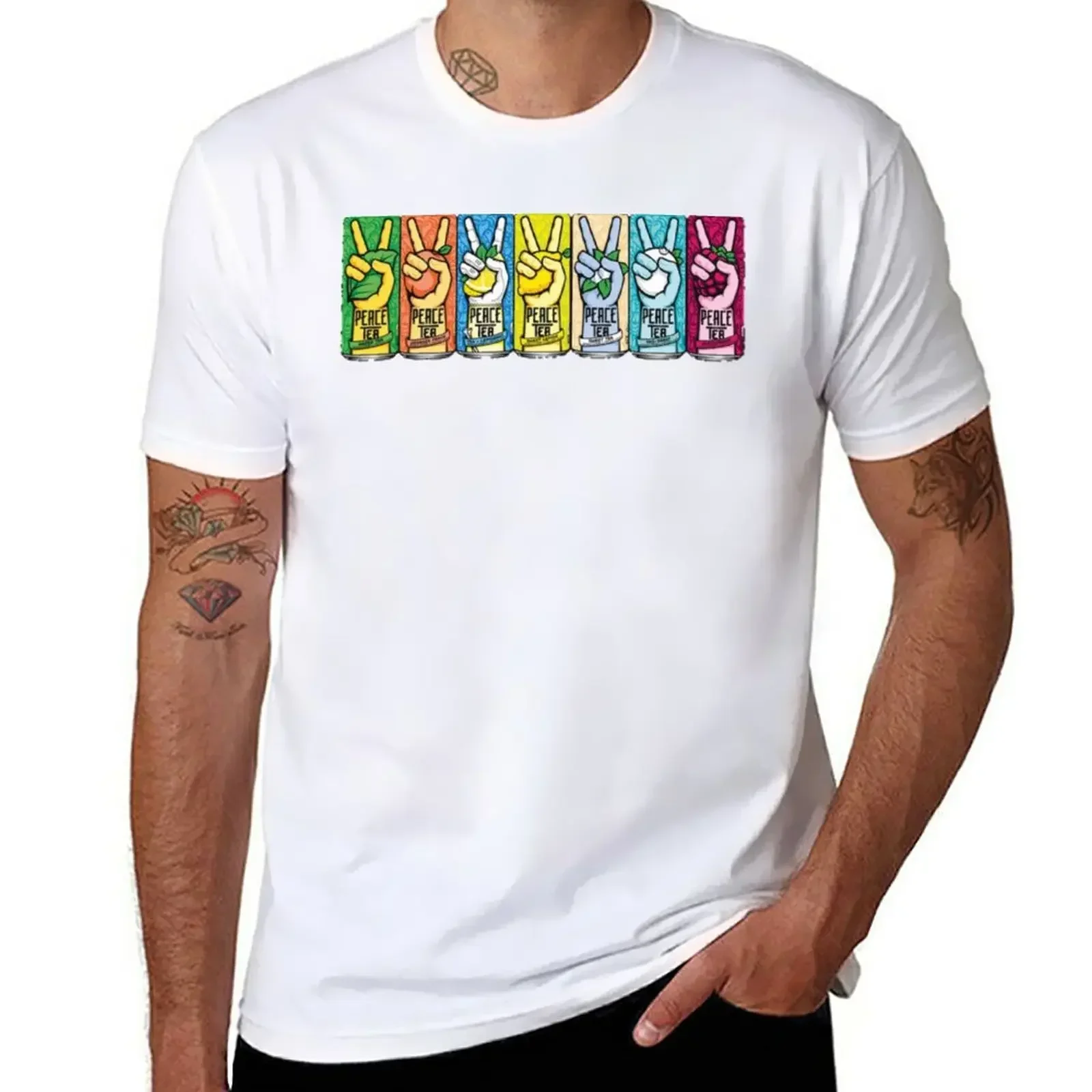 

peace tea T-Shirt heavyweights plain for a boy plain t shirts men