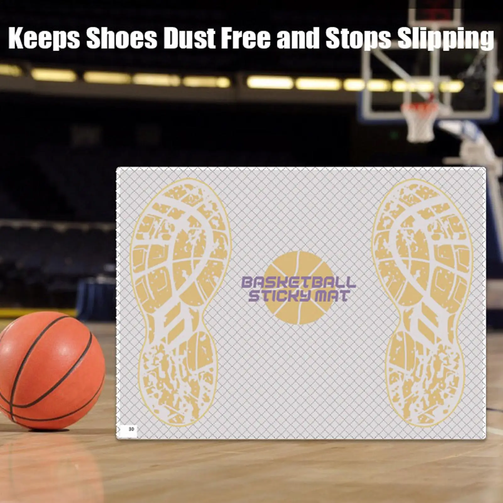 الحصير لزجة للأحذية كرة السلة الحصير لزجة للأحذية عدم الانزلاق 45x33 سنتيمتر كرة السلة حذاء قبضة الوسادة ﻿