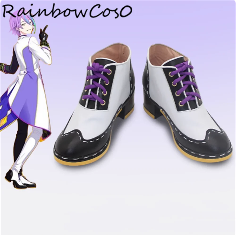 

Kamishiro Rui Cosplay Shoes Boots Game Anime Party Halloween RainbowCos0 W5443