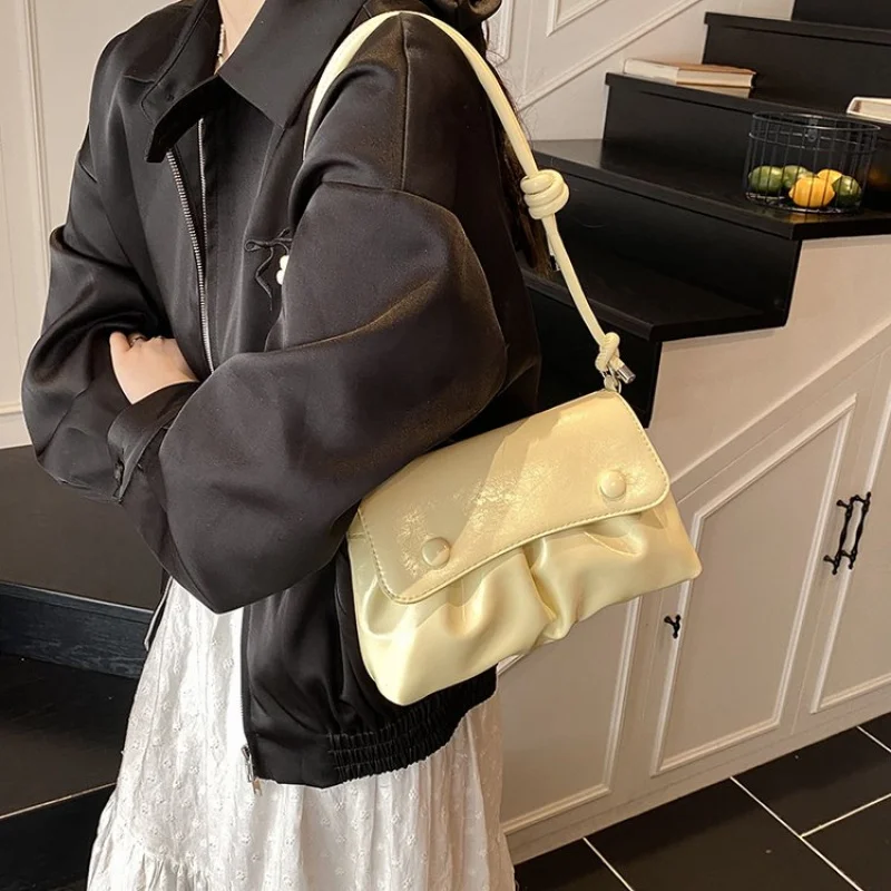 

Famous Designer Leather Women's Shoulder Bag Luxury Brand Trendy Classic Elegant Daily Vintage Bag