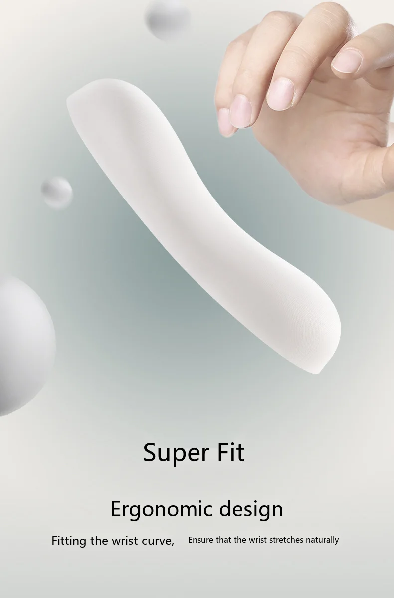 Chat Bubble Silikon-Handgelenkauflage Tastaturunterlage Ergonomische Schreibtischunterlage für Büro und Gaming 5 Farben 6 Stiloptionen – Detail 5