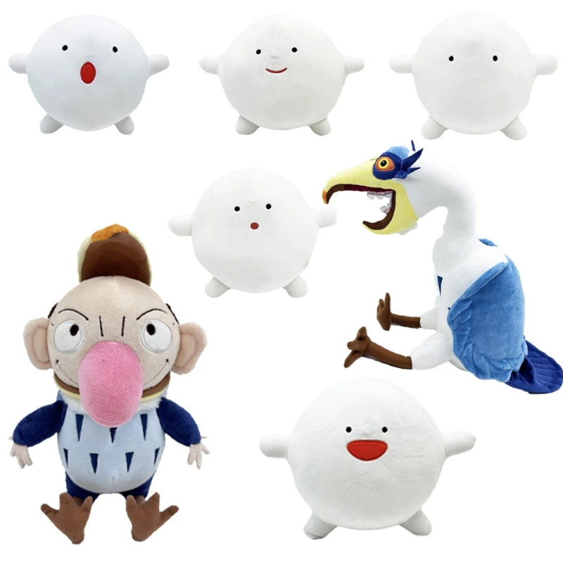 Juguetes de peluche de The Boy and the Heron, muñecos de peluche de Warawara, figura de Anime, sofá, cama, almohada, regalos de cumpleaños y Navidad