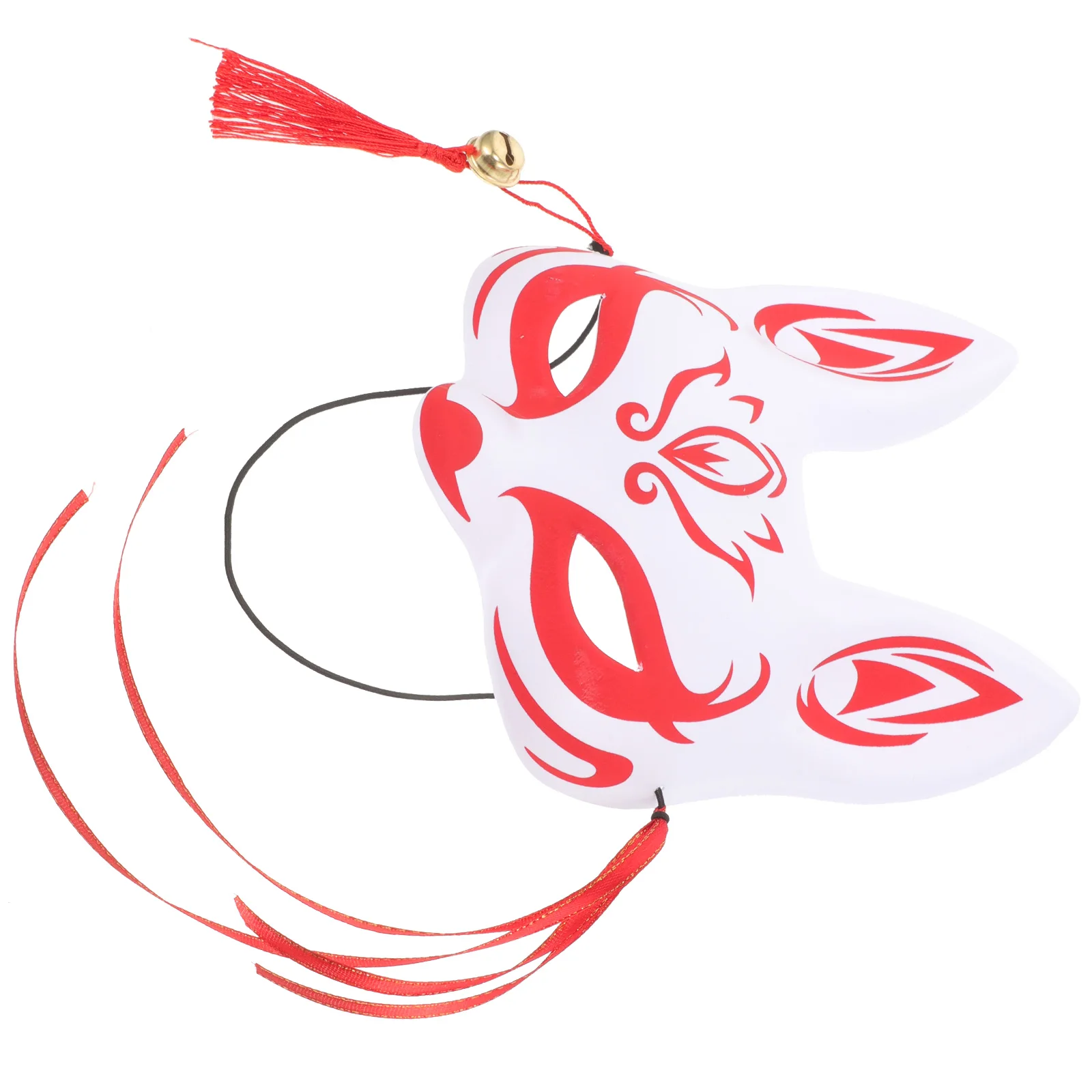 

Fox Mask Half Face PVC Cosplay Party Masquerade Animal Masks Decorative Japanese Style Foxes Props