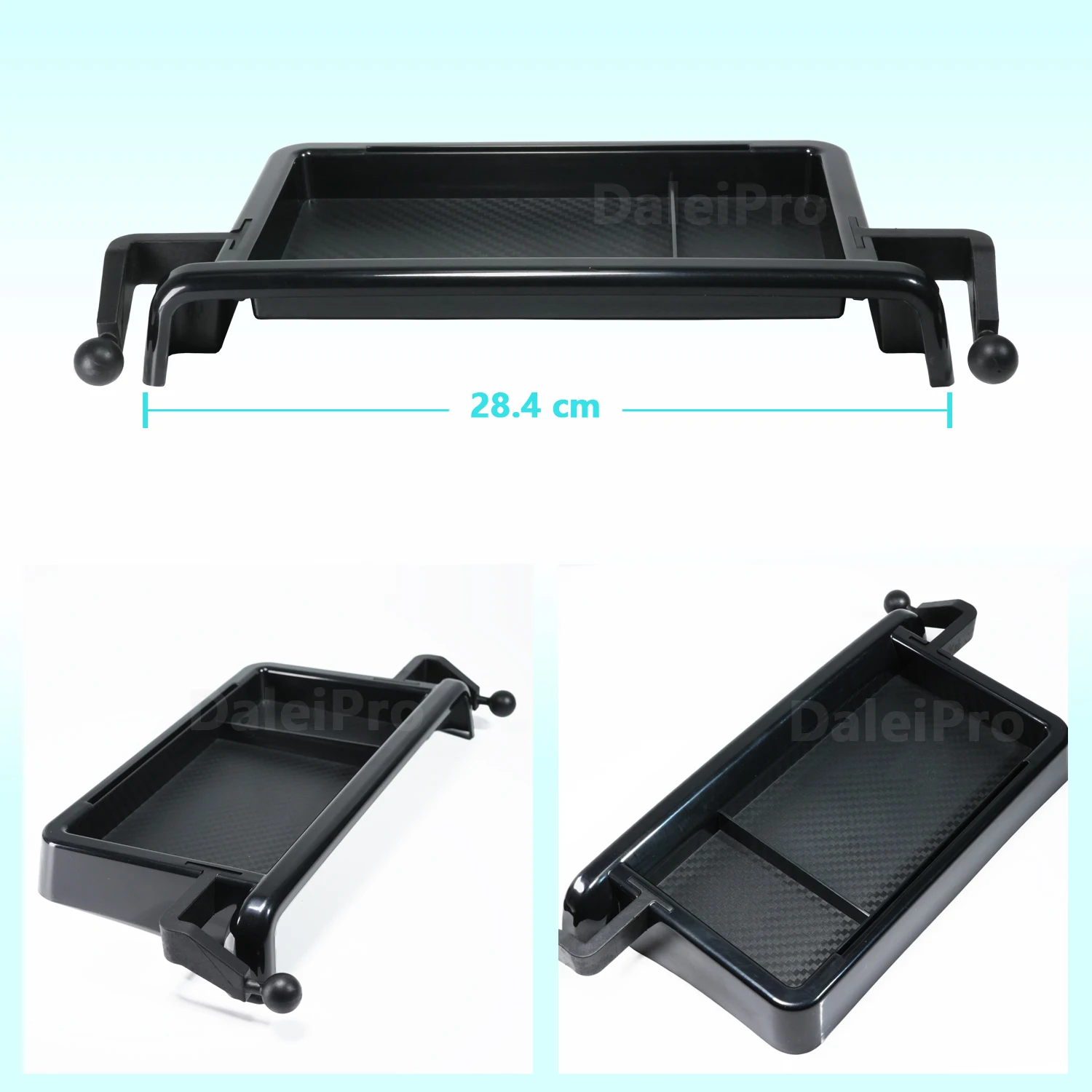For Chevrolet Tahoe 2021 2022 2023 2024 Double Car Phone Holder Wireless Charging Mount Car Storage Box Organizer Accessories
